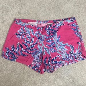 Lilly Pulitzer Side Zip Shorts